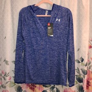 Under Armour “loose” long sleeve hooded shirt